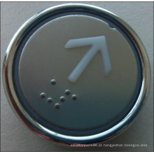 Botão redondo de pressão do elevador / elevador, interruptor do botão do elevador (MDL-7)